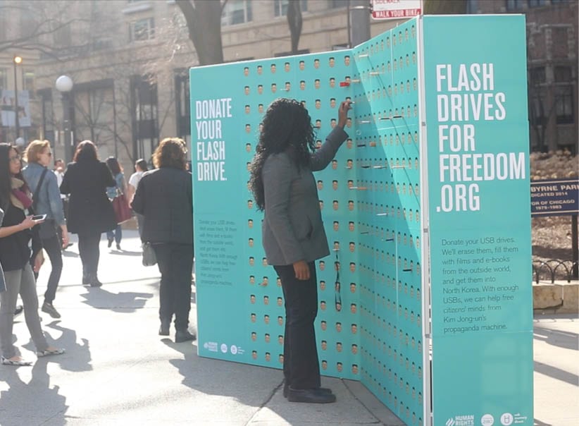 Flash Drives for Freedom helps client win part of a $1.4 million grant
